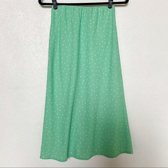 Charlie Holiday Stellar Midi Skirt Green Size 4 - Picture 10 of 11